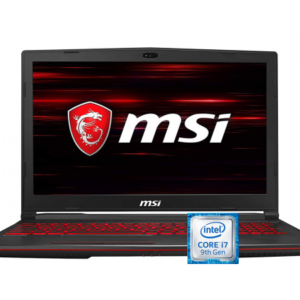 MSI GL63 9SC Intel® Core™ i7-9750H 16GB DDR4 1TB+256GB SSD NVIDIA® GTX 1650 4GB