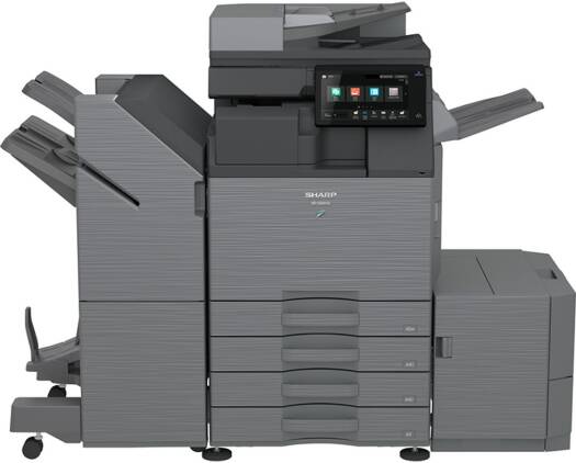 SHARP BP-50M45 Digital A3 Monochrome MF Printer, Prints Up to 45ppm, 600dpi Resolution, 128 GB SSD Storge 10.1" Touch Display, Wireless LAN, AirPrint, A5-A3 Paper Size | BP-50M45