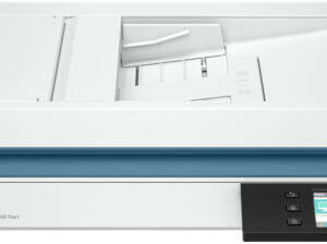 HP ScanJet Enterprise Flow N6600 fnw1 Scanner, Up to 1200 dpi, Up to 50 ppm/100 ipm Speed, Fast 2-Sided Scanning, 100 Sheets ADF Capacity, WiFi Connect, USB 3.0. White | 20G08A