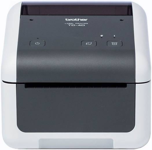 BROTHER TD 4420DN Label Printer, Network Connectivity, Prints Durable Labels From 19mm Up to 118mm, Black, Professional Label Printer for Business, Medium | TD-4420DN