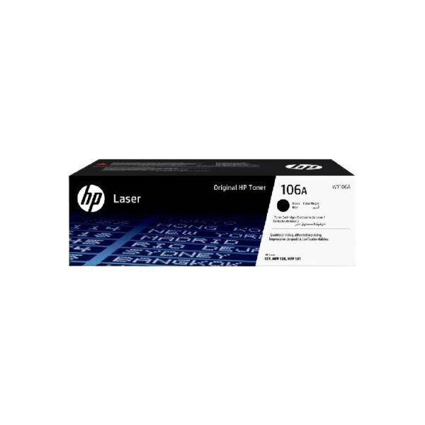 HP 106A Black Original Laser Toner Cartridge