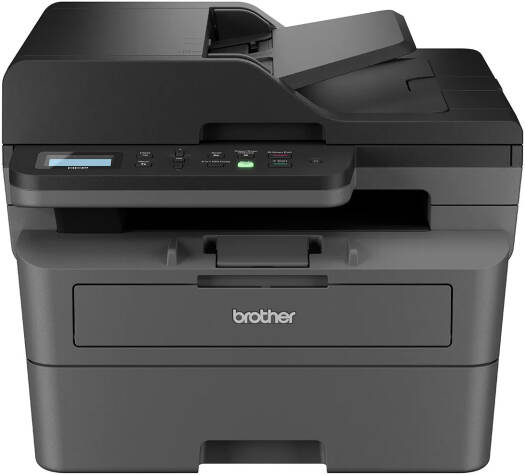 Brother L2640DW Compact Mono Laser Multi-Function Printer, Print, Scan, Copy, Up to 34/36 ppm (A4/LTR) Print Speed, 1200 x 1200 dpi Resolution, 2 Lines LCD Display, Black | L2640DW