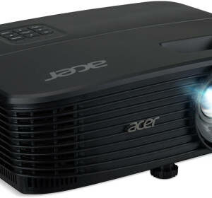 Acer X1223HP XGA  DLP Projector, 4,000 ANSI Lumens Brightness, 20,000:1 Contrast Ratio, 5,000 Hours (Standard) Lamp Life, 1.1X Optical Zoom Ratio, HDMI1.4a x 1, USB Mini-B, Black | X1223HP