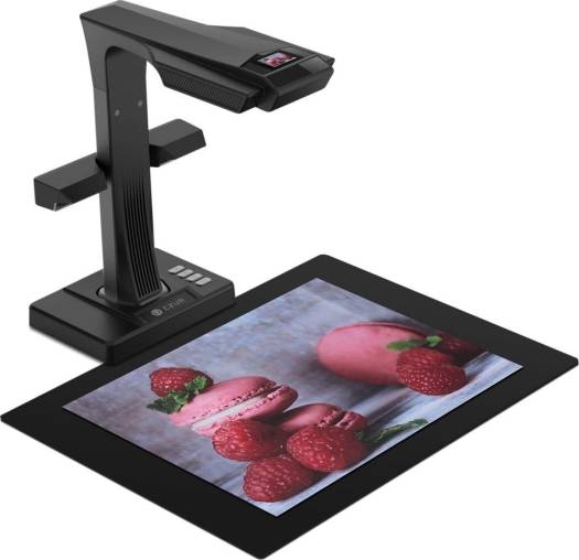 CZUR ET18 Pro Professional Document Scanner, 2nd Gen Auto-Flatten, Deskew Tech, 18MP Sony Camera, Capture A3, 186 Languages OCR, Convertable to PDF/Searchable PDF/Word/Tiff/Excel, Run On Windows&Mac O