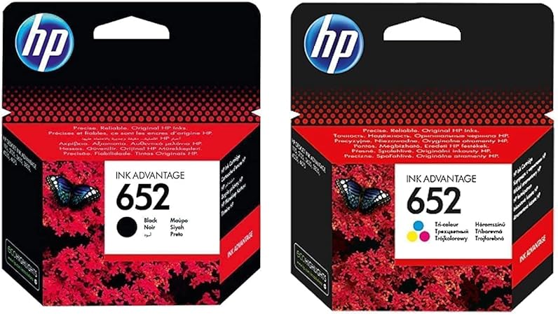 HP Deskjet Ink Cartridge F6V25AE F6V24AE HP 652 HP652 - Black