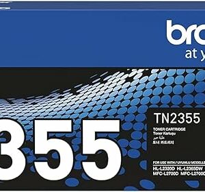 Brother Genuine Tn-2355 High Yield Black Ink Printer Toner Cartridge