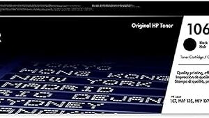 HP 106A Laser Toner Cartridge - Black