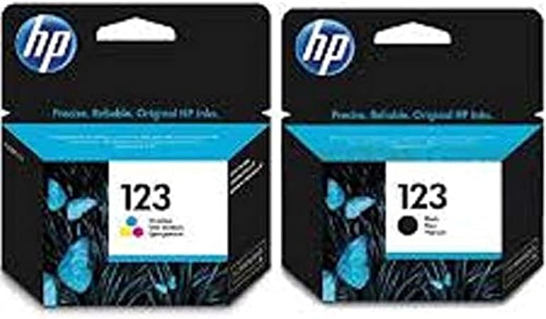 Hp Ink Cartridge 123 Combo (Black & Color_)
