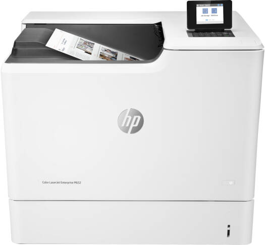 HP Laserjet Enterprise M652n A4 Colour Laser Printer, Up to 50 ppm Print Speed, 500 Sheet Output Bin, HP ePrint; Apple AirPrint, 1200x1200 dpi, USB 2.0 / Ethernet 10/100/1000 | J7Z98A