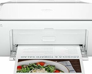 HP طابعة ديسك جيت انك ادفانتج 2875 لاسلكية للطباعة والنسخ والمسح الضوئي الكل في واحد - ابيض [60K47C]