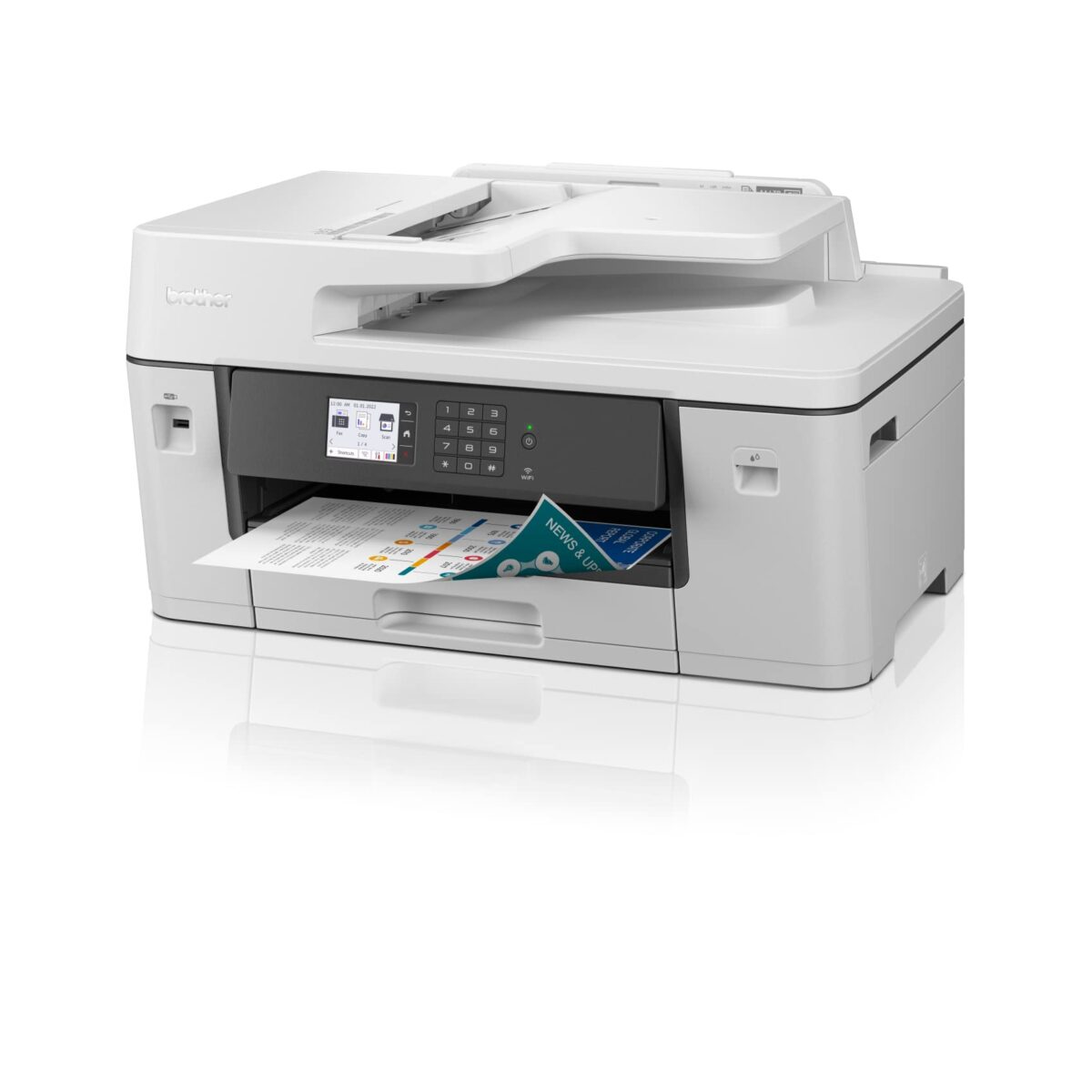 Brother MFC-J3540DW Inkjet Printer, LCD Color Screen 