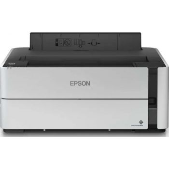Epson EcoTank M1140 Mono Tank Printer, 400 Nozzles Black, 1200 x 2400 DPI, Pigment Ink, 20ppm Print Speeds, White | C11CG26404BY
