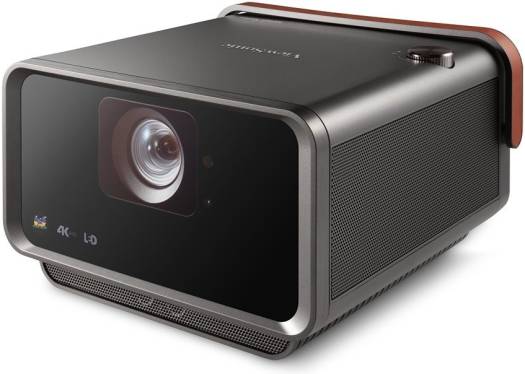 ViewSonic X10-4K+ Short Throw Portable Smart LED Projector, 2500 LED Lumens, 30" to 200" Display Size, Fixed Optical Zoom, 0.8 Throw Ratio, Black | X10-4K+