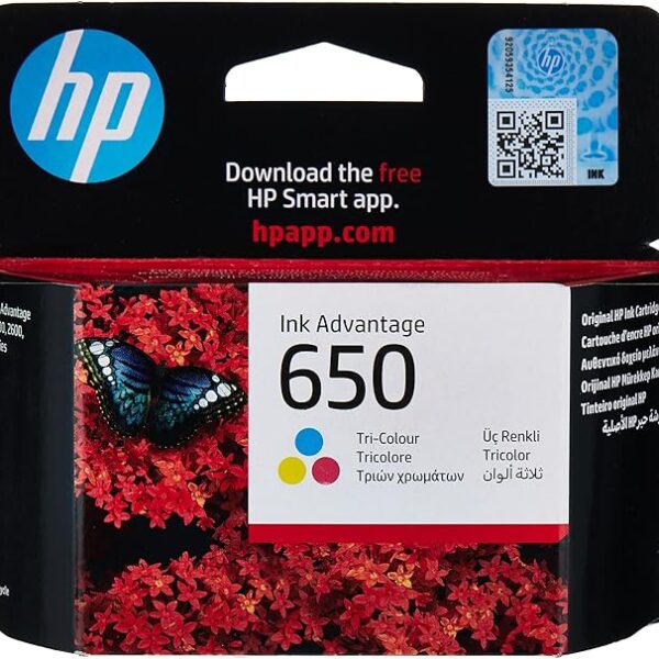 HP CZ102AE 650 Tri-Color Ink Advantage Cartridge