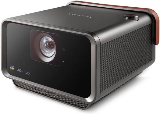 ViewSonic X10-4K+ 4K UHD Short Throw Portable Smart LED Projector, 2500 LED Lumens, Harman Kardon Speakers, Smart Fn + Voice Control, BT / Wi-Fi / RJ45, USB-C / A, HDMI, Black | X10-4K+