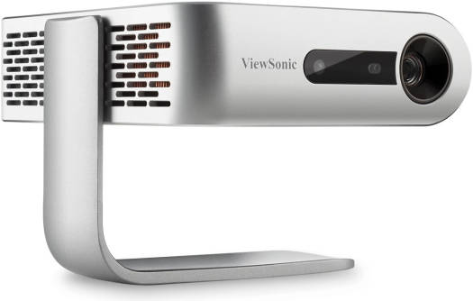 ViewSonic M1+ 300-Lumen WVGA LED DLP Smart Pico Projector, Wi-Fi  with Dual Harman Kardon Bluetooth Speakers, Up to 6H of Power, HDMI USB Type C & Built-in BatteryGrey Sale 30 | M1-PLUS