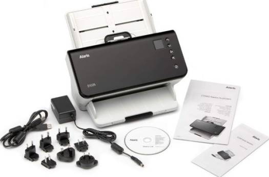 Kodak Alaris 1025170 E1025 Document Scanner, Up to 25ppm color/b&w, One-button simplicity via Alaris Smart Touch technology | 1025170