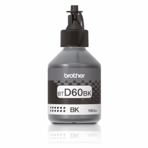 Brother TD60BKr Genuine High Yield Ink Bottle, Black