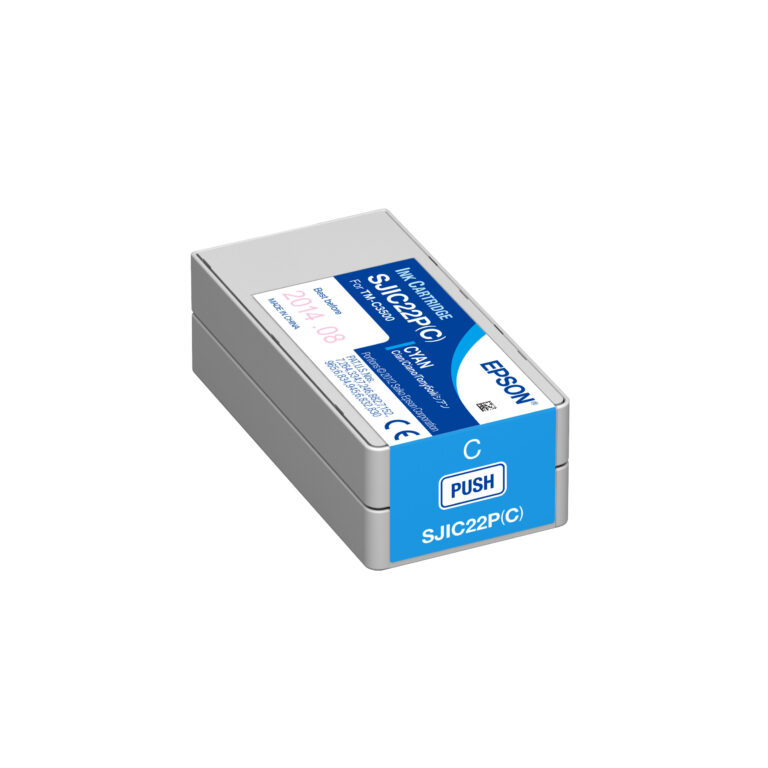 Epson SJIC22P Original Cyan Ink Cartridge | C33S020602