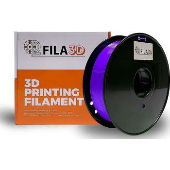 Fila3D Rubber 3D Printer Filament Purple 1.75mm / 1Kg