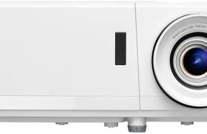 OPTOMA UHZ50 4K UHD DLP Home Theater Projector, Laser Light Source Up to 30,000 Hours, Bright 3000 Lumens & Stable Output, 8Mn Pixel Display, HDR 10 & HLG Supported, White | OPUHZ50