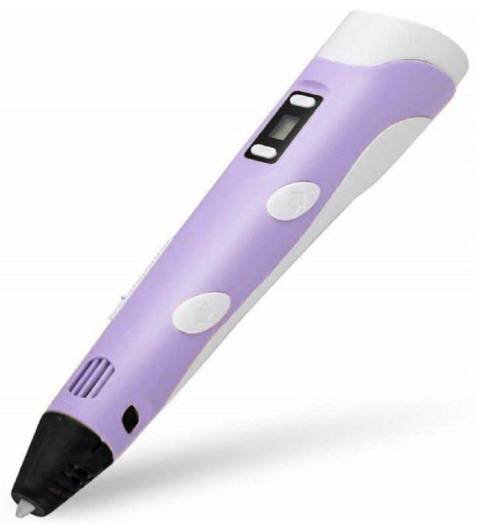 Generic 3D Pen, With 1 Piece 1.75mm PLA Filament, 3D Printing or Modeling Stereoscopic Rapid Prototyping, Good Gift For Kids, Purple | 3DPEN-2 Purple