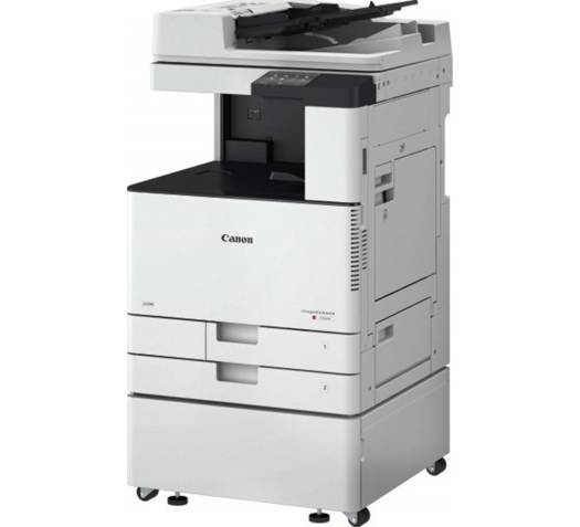 Canon imageRUNNER C3226i A3 Multifunctional Printer, 7 Inch TFT LCD WVGA, 250 Sheets Output Capacity, Up to 26/26 ppm Print Speed, With Wifi, 2 Trays, White | C3226i