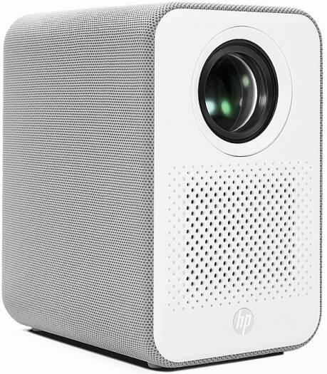 HP CC500 Citizen Cinema Projector, 260 ANSI, 500 LED Lumens, FHD (1920 x 1080), 16 9 Display Ratio, Built-In Speaker 5W x2, LCD Display, LED Light Source, HDMI, USB, 3.5mm AUX, White | 6Y8U9AA