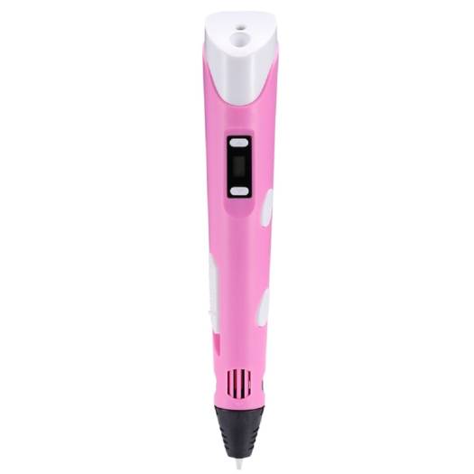Generic 3D Pen, With 1 Piece 1.75mm PLA Filament, 3D Printing or Modeling Stereoscopic Rapid Prototyping, Good Gift For Kids, Pink | 3DPEN-2 Pink