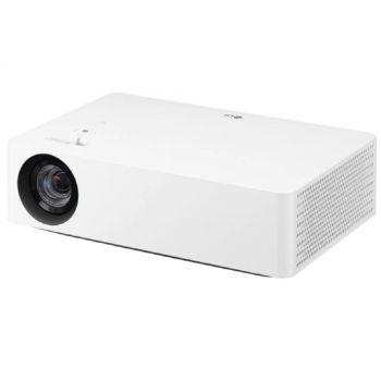 LG CineBeam LED Real 4K UHD Projector, 3840x2160 Resolution, 4Ch LED Technology, 1.25 x Zoom, Remote Focus, HDR10, 1500Lumens, Bluetooth Sound Out, 150,000:1 Contrast, White | LGHU70LG.AMA