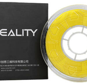Creality Filament CR-ABS, 1.75mm Filament Diameter, Non-Toxic, Wear Resistance, Yellow