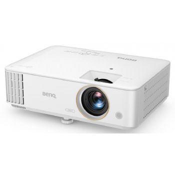 BenQ TH685i 4K HDR DLP Projector, 3500 Lumens, 8.3ms Low Input Lag, Digital Lens Shift, 5W Chamber Speaker, 1080P Resolution, 16:9 Aspect Ratio, 	Lamp Light Source, White | TH685I