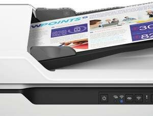 Epson WorkForce DS-1660W Affordable Wi-Fi flatbed Scanner | B11B244402BB