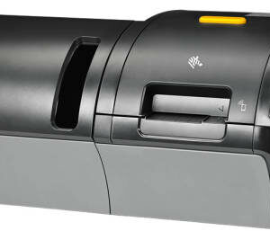 Zebra ZXP Series 9 Dual Side Colour Retransfer ID Card Printer, with Dual-Sided Lamination, 6-Line LCD Display, 150 Cards Feeding Capacity, Up to 304 x 304 DPI Resolution, Black | Z94-000C0000EM00