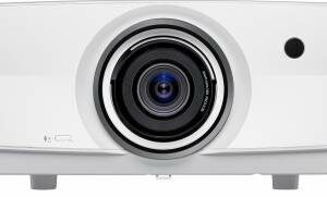 Optoma UHZ65LV 4K UHD Projector, 5000 ANSI Lumens, HDR10 & HLG Support, 20,000 hours Lamp Life, White | UHZ65LV