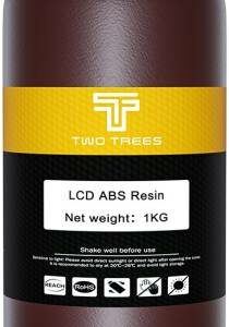 Two Trees LCD ABS 3D Printer Resin, Non-Toxic, Non-Brittle, 1 Liter, White | NIL