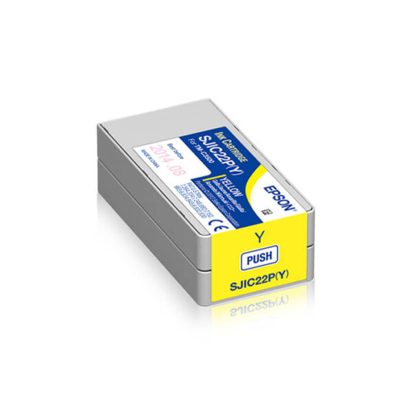 Epson SJIC22P Original Yellow Ink Cartridge | C33S020604
