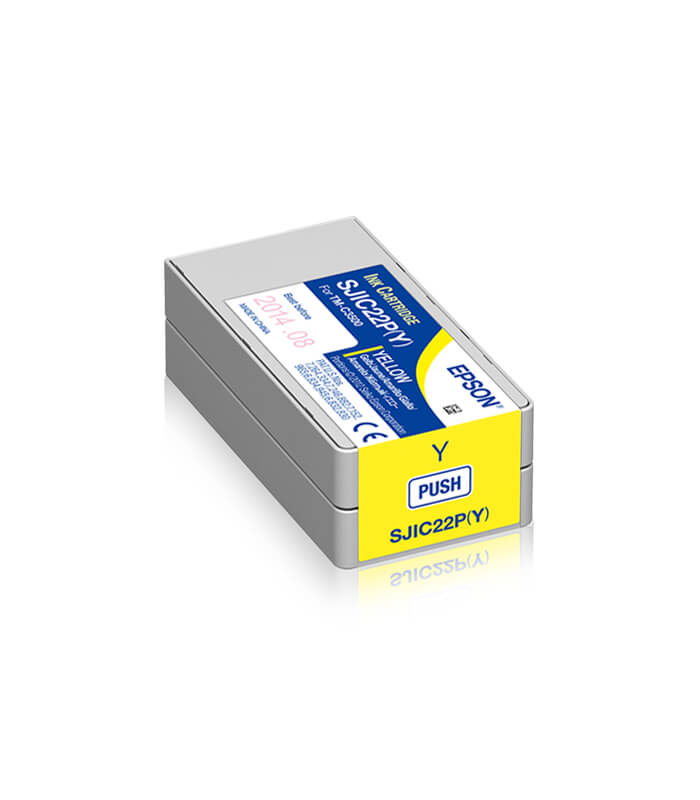 Epson SJIC22P Original Yellow Ink Cartridge | C33S020604