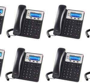 Grandstream GXP1625 2 SMB IP Phone, Multi-language PoE - Bundle of 8