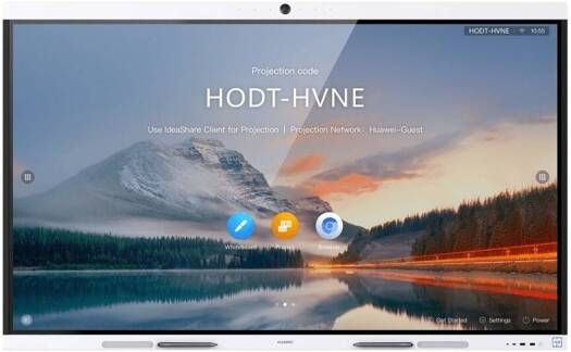 HUAWEI IdeaHub B2 Conference Screen, 86" 4K UHD D-LED Display, 60Hz Refresh Rate, 25ms Response Time, 20-Touch Points, Built-In Camera & Speakers, 4GB RAM, 32GB Flash Memory | IHB2-86PU