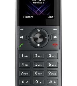 TELF Yealink W73H Schnurloses Erweiterungshandgert mit Rufnummernanzeige DECT