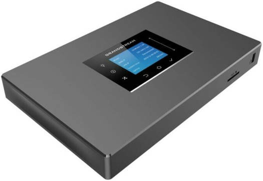 Grandstream UCM6300A IP PBX (Audio Only), Up to 250 Users 50 Calls, 3 Audio Meeting Rooms, NAT Router 3x10/100/1000M PoE+, Full-Band Opus Voice Codec, 1 X USB 3.0/1 SD Card, 966-00042-10A005