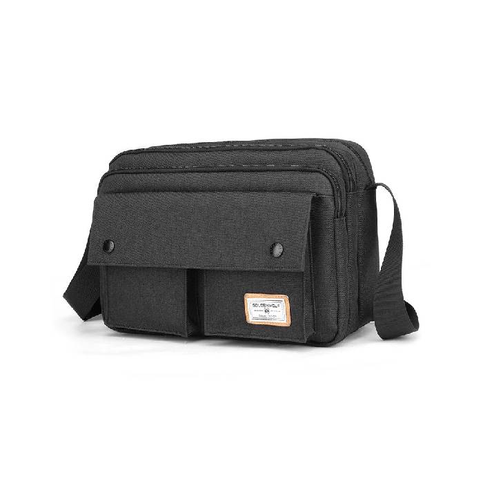 Golden Wolf GK0075 9.7-inch Men Casual Shoulder Bags