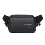 Golden Wolf Y00028 Crossbody Shoulder Bag Black