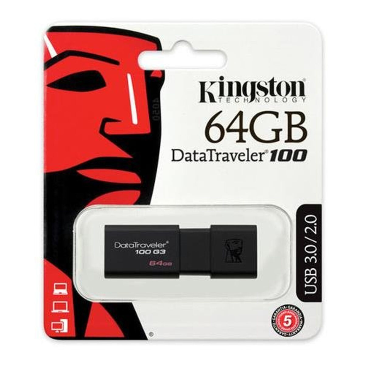 FLASH 64G - KINGSTON - usb3