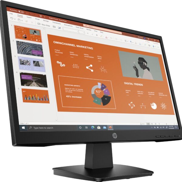 HP -Monito- 22 - P22VA- HDMI + VGA - 3 YEARS