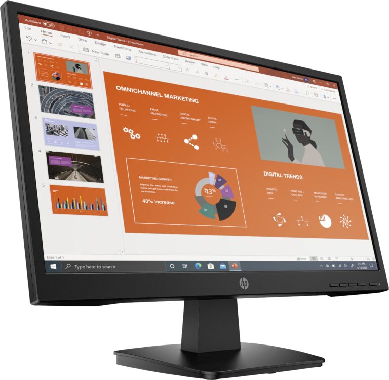 HP -Monito- 22 - P22VA- HDMI + VGA - 3 YEARS