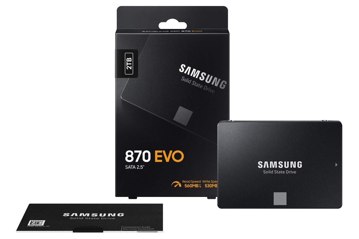 SAMSUNG SSD 870 EVO 2TB MZ-77E2T0BW SATA 2.5