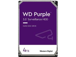 WD Hard Drive - 4TB Purple Surveillance 3.5