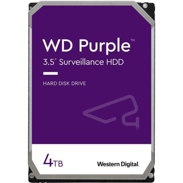 WD Hard Drive - 4TB Purple Surveillance 3.5